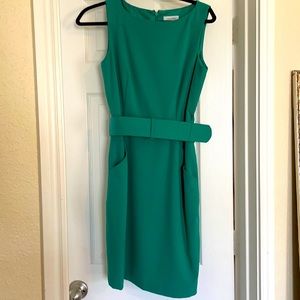 Calvin Klein Belted dress.